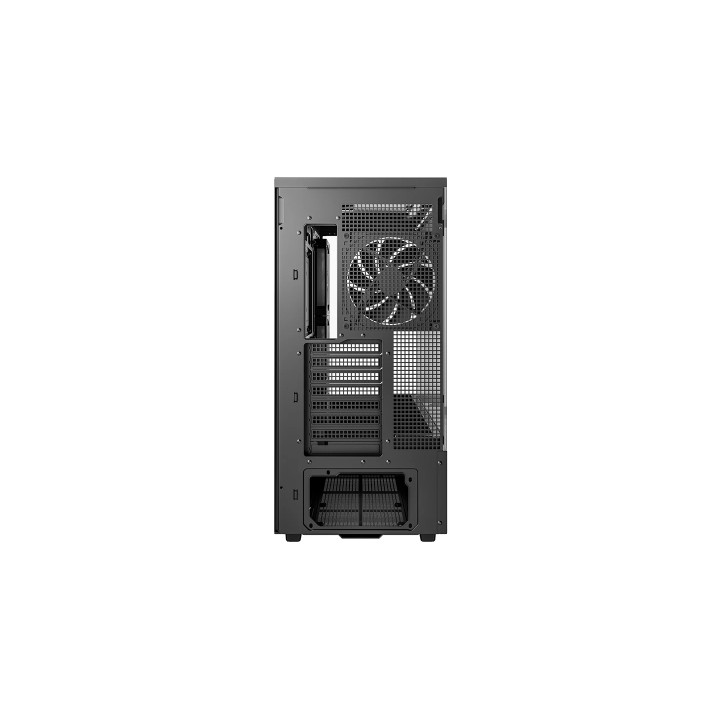 Кутия за компютър DeepCool CH690 LCD, Middle Tower, ATX/mATX/Mini-ITX, Tempered Glass, 4x140mm ARGB вентилатора, 7" LCD дисплей 