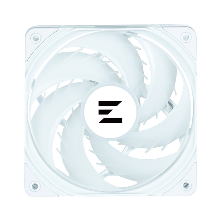 Вентилатор Zalman ZM-AF120 ARGB, 120mm, 600-2000 RPM, ARGB подсветка, бял - ZM-AF120 ARGB WHITE - 3