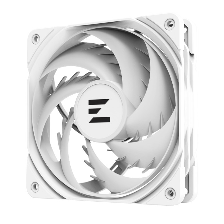 Вентилатор Zalman ZM-AF120 ARGB, 120mm, 600-2000 RPM, ARGB подсветка, бял - ZM-AF120 ARGB WHITE - 5