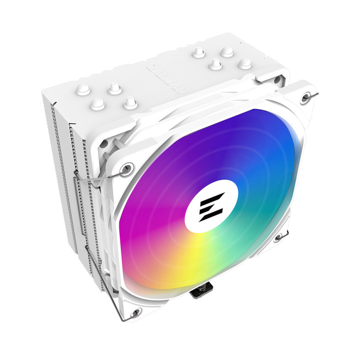 Охладител за процесор ZALMAN CNPS9X Performa Plus ARGB White, 120mm вентилатор, 4x heat pipe, 220W TDP, RGB подсветка - CNPS9X P