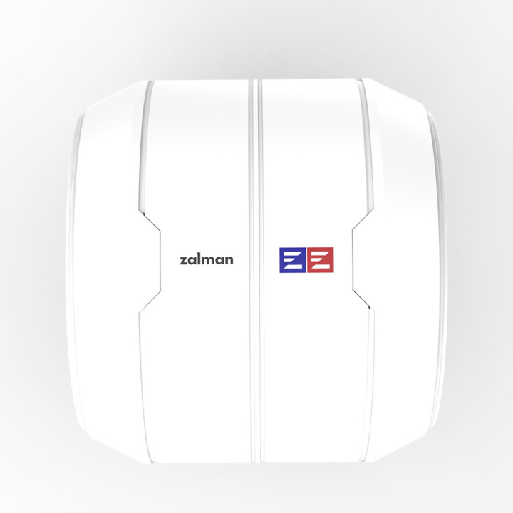 Охладител за процесор ZALMAN ZET5, 220W TDP, 5x топлинни тръби, 120mm вентилатор, бял - ZET5 WHITE - 7