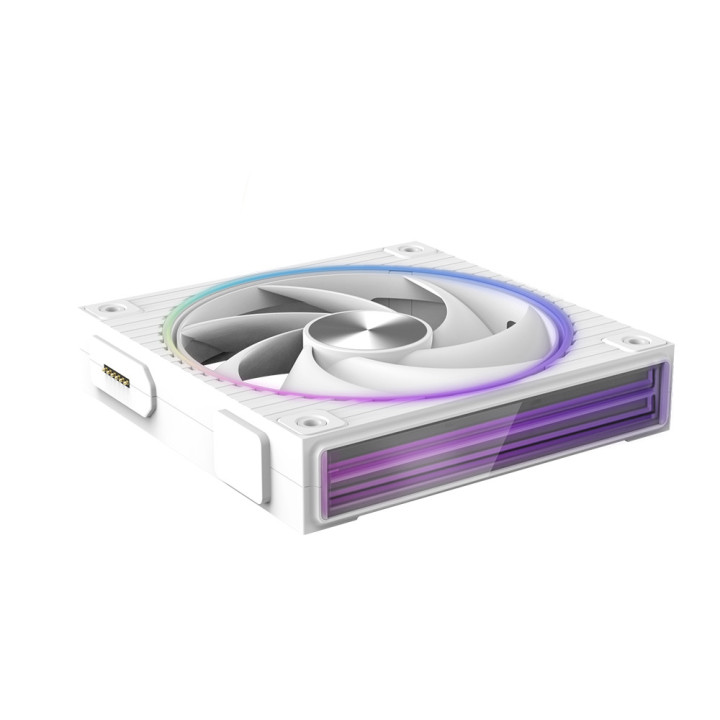 Комплект вентилатори Zalman ZM-DF 120 A3, 120mm PWM 2300RPM бял - ZM-DF120 A3 WHITE - 7