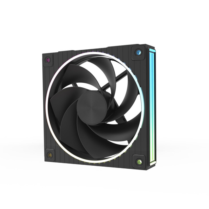 Вентилатор Zalman ZM-DF 120R, 120mm PWM RGB - ZM-DF120R BLACK - 9