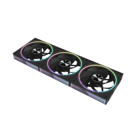 Комплект вентилатори Zalman ZM-DF 120R A3, 120mm PWM RGB - ZM-DF120R A3 BLACK - 1
