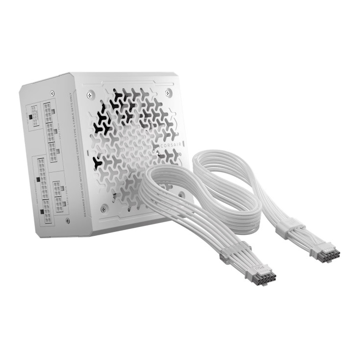 Модулно захранване Corsair RMe White Series RM850e, 850W, ATX 3.1, PCIe 5.1, 80+ Platinum - CP-9020338-EU - 1