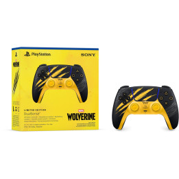 Безжичен геймпад Sony PS5 DualSense Wolverine Limited, жълт - CFI-ZCT2W - 1
