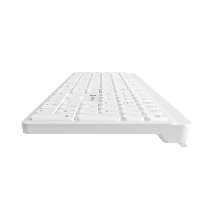 Безжична клавиатура Natec Tang, Bluetooth + 2.4GHz, Silent, Slim, Бяла - NKL-2469 - 4