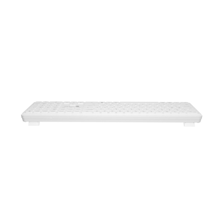 Безжична клавиатура Natec Tang, Bluetooth + 2.4GHz, Silent, Slim, Бяла - NKL-2469 - 5