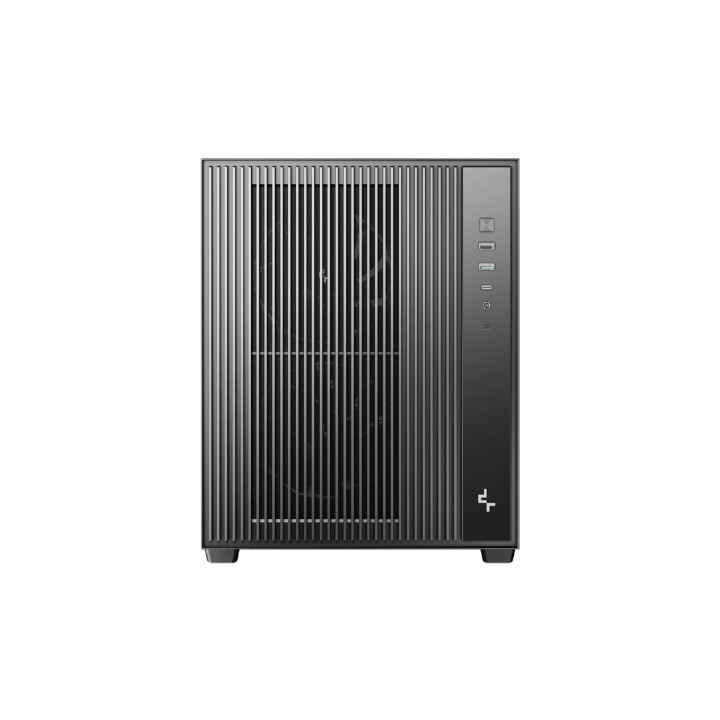 Кутия за компютър DeepCool CG330 MESH, Mini Tower, mATX, Tempered Glass, 3x ARGB вентилатора - R-CG330MESH-BKANM3-G - 3