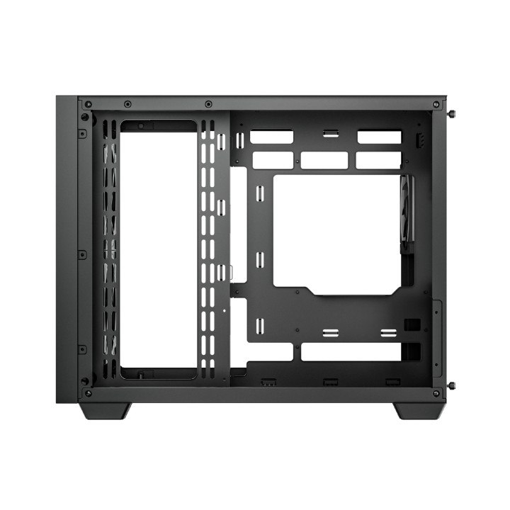 Кутия за компютър DeepCool CG330 MESH, Mini Tower, mATX, Tempered Glass, 3x ARGB вентилатора - R-CG330MESH-BKANM3-G - 5