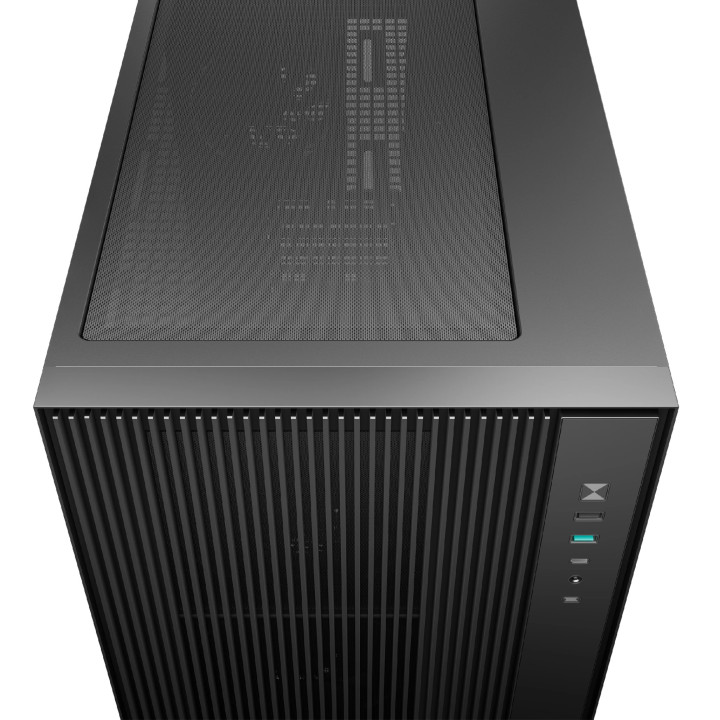 Кутия за компютър DeepCool CG330 MESH, Mini Tower, mATX, Tempered Glass, 3x ARGB вентилатора - R-CG330MESH-BKANM3-G - 7