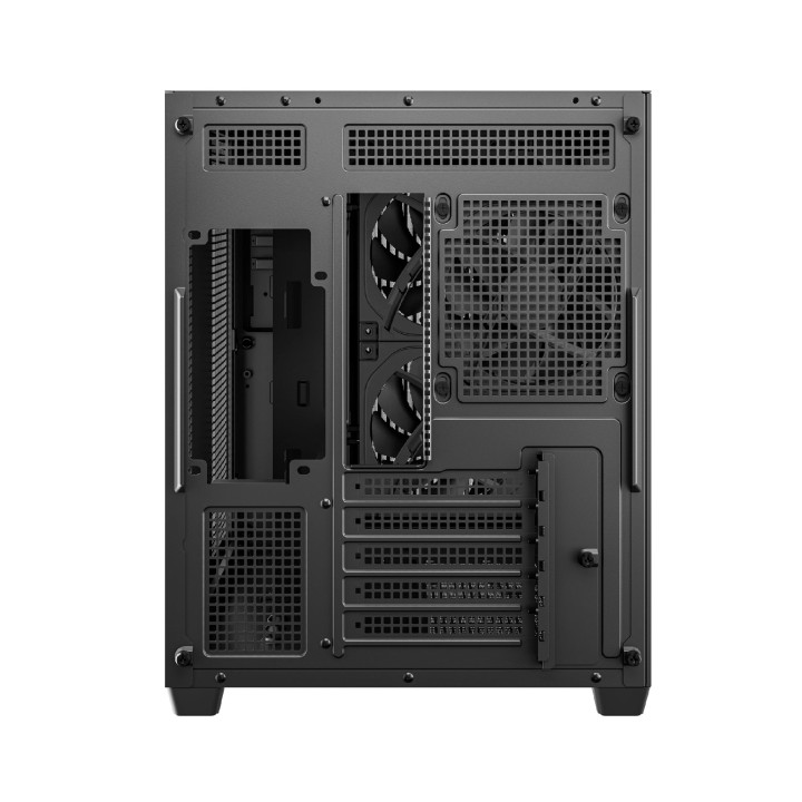 Кутия за компютър DeepCool CG330 MESH, Mini Tower, mATX, Tempered Glass, 3x ARGB вентилатора - R-CG330MESH-BKANM3-G - 9