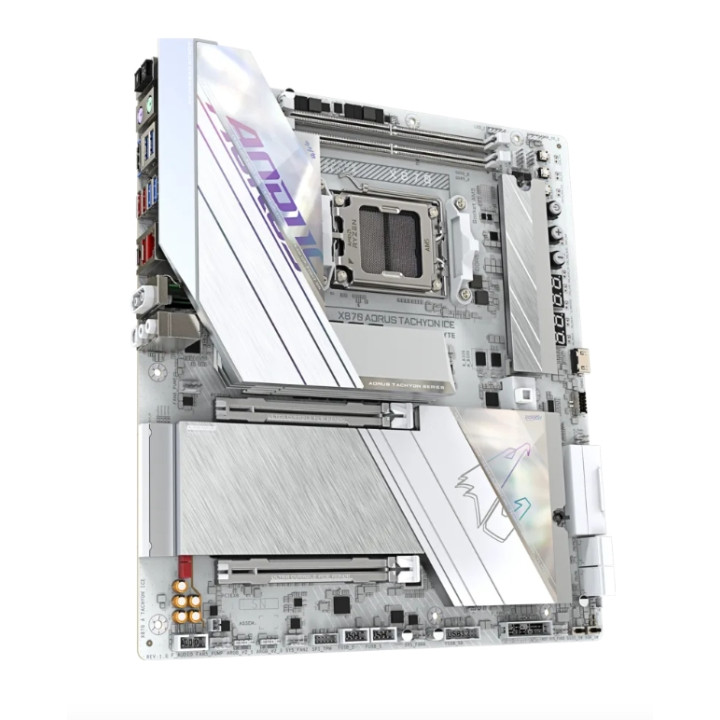 Дънна платка Gigabyte X870 Aorus Tachyon Ice, AMD AM5, DDR5, Wi-Fi 7 - X870 A TACHYON ICE - 11
