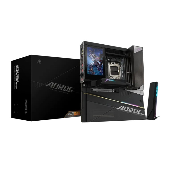 Дънна платка Gigabyte X870E Aorus Xtreme X3D AI Top, AMD AM5, DDR5, Wi-Fi 7 - X870E A XTR X AI TOP - 1