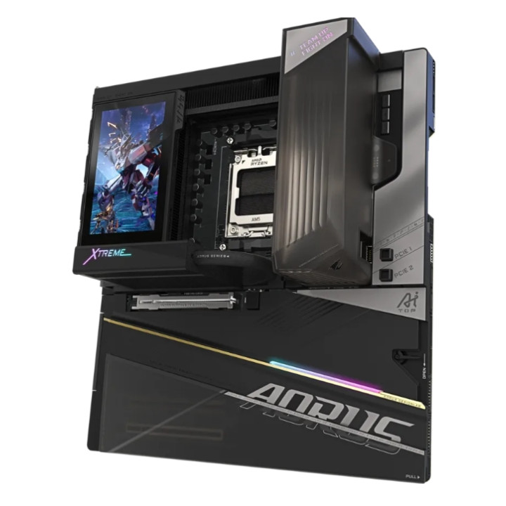 Дънна платка Gigabyte X870E Aorus Xtreme X3D AI Top, AMD AM5, DDR5, Wi-Fi 7 - X870E A XTR X AI TOP - 11