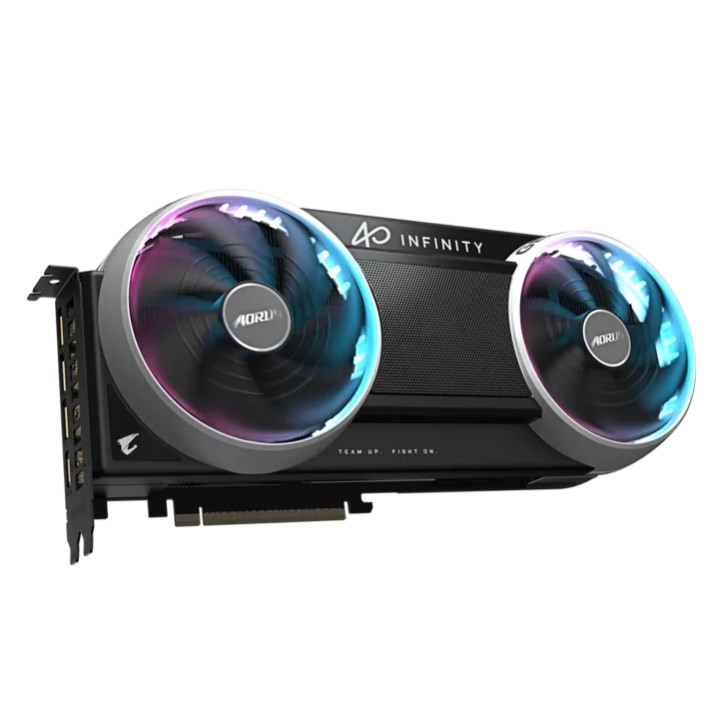 Видео карта Gigabyte Aorus GeForce RTX 5070 Ti, 16GB GDDR7 - GV-N507TAORUS IF-16GD - 4