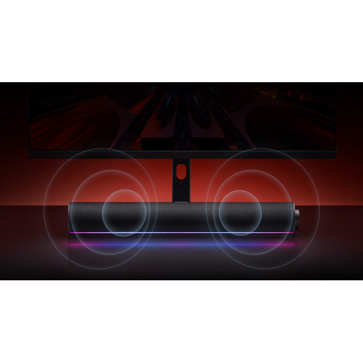 Преносим високоговорител Xiaomi Desktop Speaker, 2.0, Bluetooth 5.3, RGB, USB-C, черен - QBH4276GL - 4