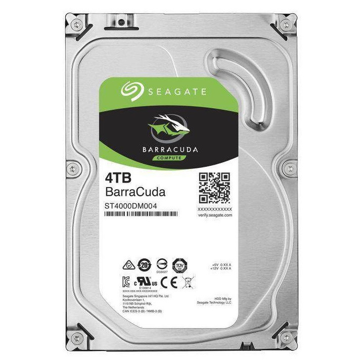 Твърд диск Seagate BarraCuda, 4TB SATA3 3.5" 5400rpm 256MB RECERTIFIED - ST4000DM004_RECERTIFIED - 1
