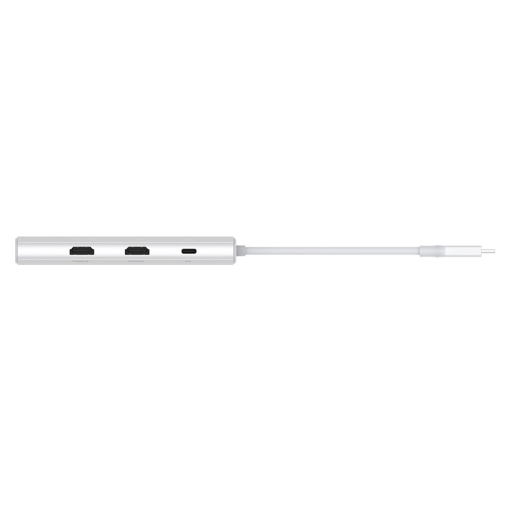 Докинг станция D-Link 10-in-1, USB-C 3.1, 2x HDMI 2.0, RJ45 Gigabit, 2x USB-C 10Gbps, 2x USB-A, SD/microSD, PD - DUP-A01 - 3