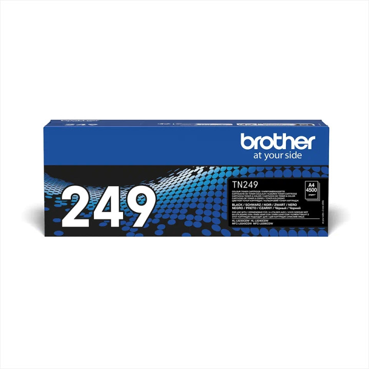 Консуматив Brother TN-249BK, Black, до 4500 страници - TN249BK - 4