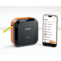 Етикетен принтер Brother P-touch CUBE Pro PT-E720BT, до 24mm ширина, 180 dpi, Bluetooth 5.0 - PTE720BTZ1 - 1