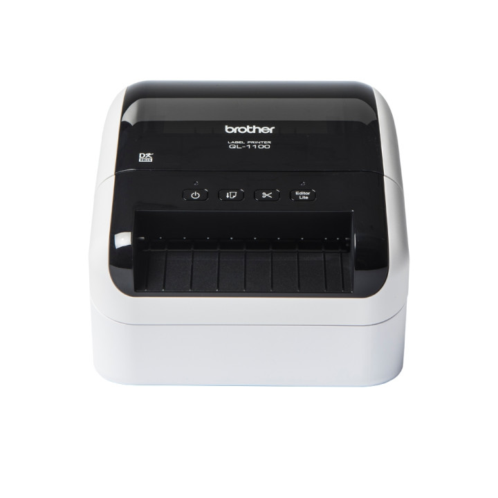 Етикетен принтер Brother QL-1100, Direct Thermal, 300x300 dpi, 110 mm/s, USB 2.0 - QL1100CYJ1 - 2