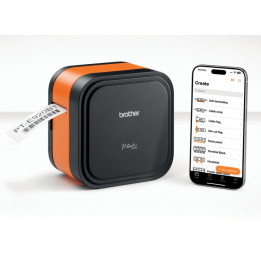 Етикетен принтер Brother P-touch CUBE Pro PT-E920BT, 36mm, 360dpi, 20mm/s, USB-C, Bluetooth 5.0 - PTE920BTZ1 - 1