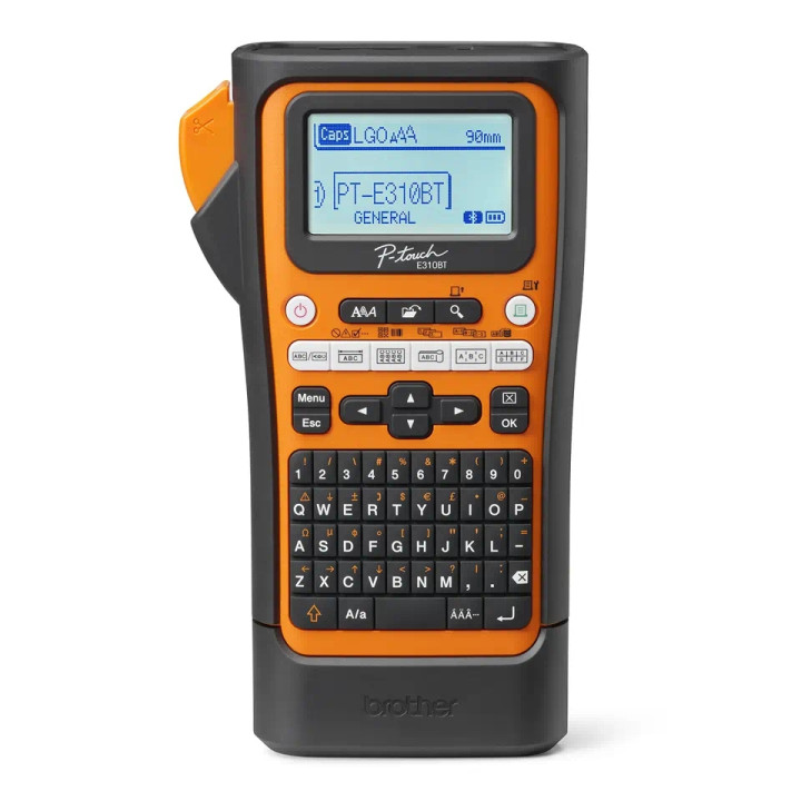Етикираща система Brother PT-E310BTVP, LCD дисплей, Bluetooth, USB Type-C, 18mm лента - PTE310BTVPQL1 - 2