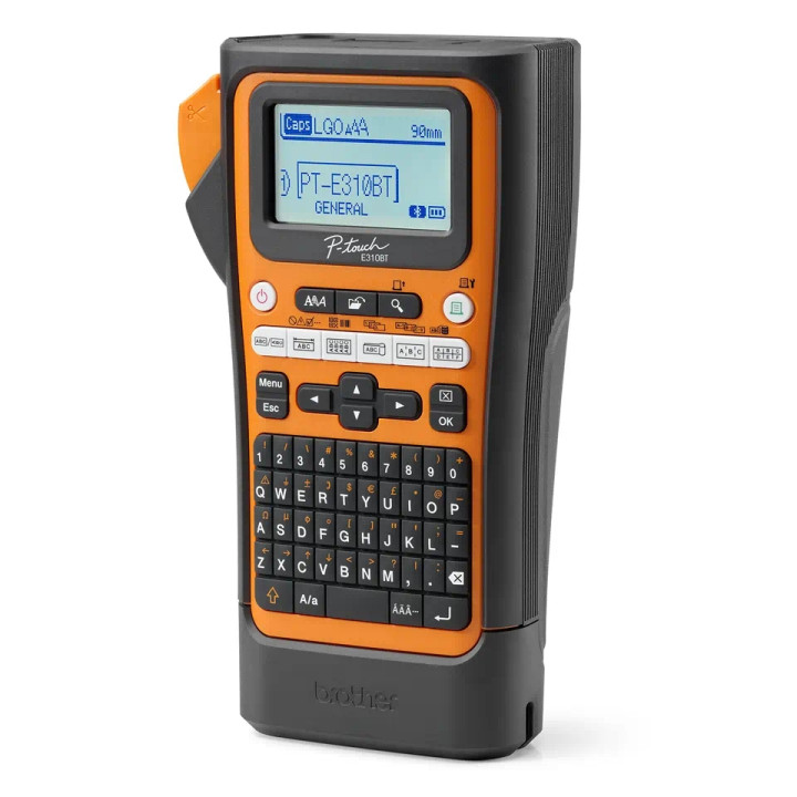 Етикираща система Brother PT-E310BTVP, LCD дисплей, Bluetooth, USB Type-C, 18mm лента - PTE310BTVPQL1 - 3