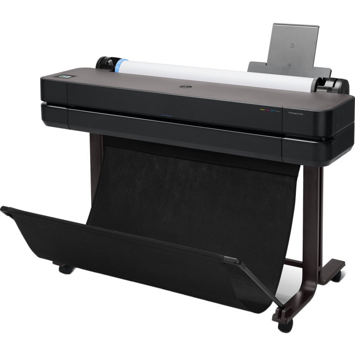 Мастилоструен плотер HP DesignJet T630, 24" (610 mm), 2400x1200 dpi, 4-цветна термична мастилена струя, USB 2.0, Gigabit Etherne