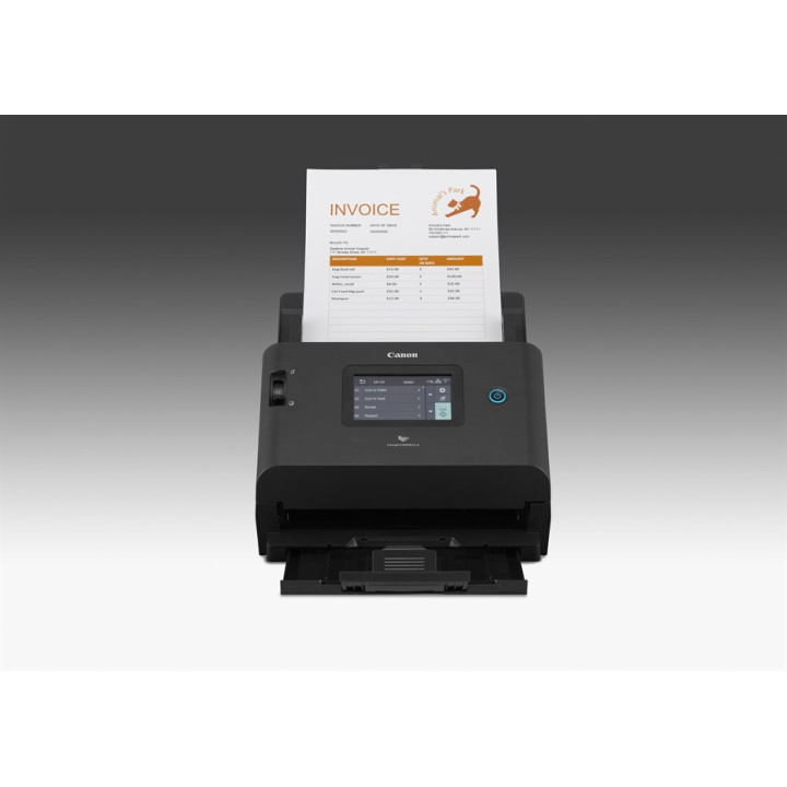 Скенер Canon imageFORMULA DR-S350NW, A4, двустранен, 50ppm, 600dpi, USB 3.2/LAN/Wi-Fi + Readiris PDF Essentials - 6897C009AA_475