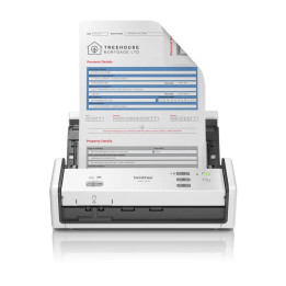 Скенер Brother ADS-1300, Sheet-fed, 600x600 dpi, 30 ppm, USB Type-C - ADS1300TC1 - 1