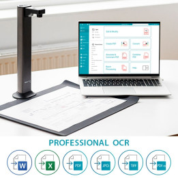 Скенер IRIS IRIScan Desk 7 Pro, CMOS 18MP, A3, USB Type-C - 464415 - 1