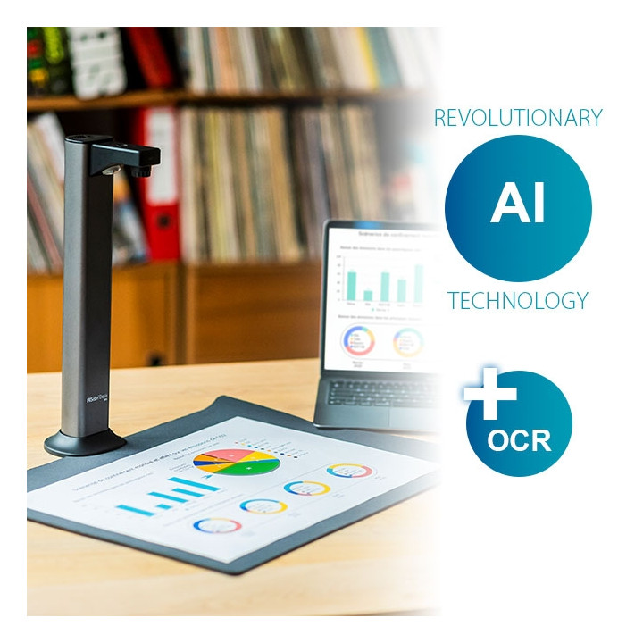 Скенер IRIS IRIScan Desk 7 Pro, CMOS 18MP, A3, USB Type-C - 464415 - 2