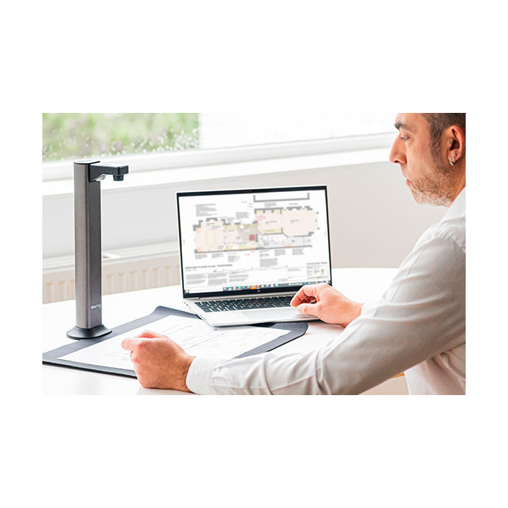 Скенер IRIS IRIScan Desk 7 Pro, CMOS 18MP, A3, USB Type-C - 464415 - 7