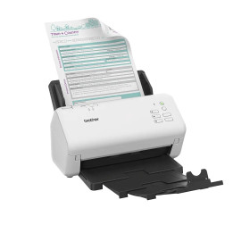 Скенер Brother ADS-4300N, Sheet-fed, 600x600 dpi, 40 ppm, USB 3.0, LAN - ADS4300NTF1 - 1