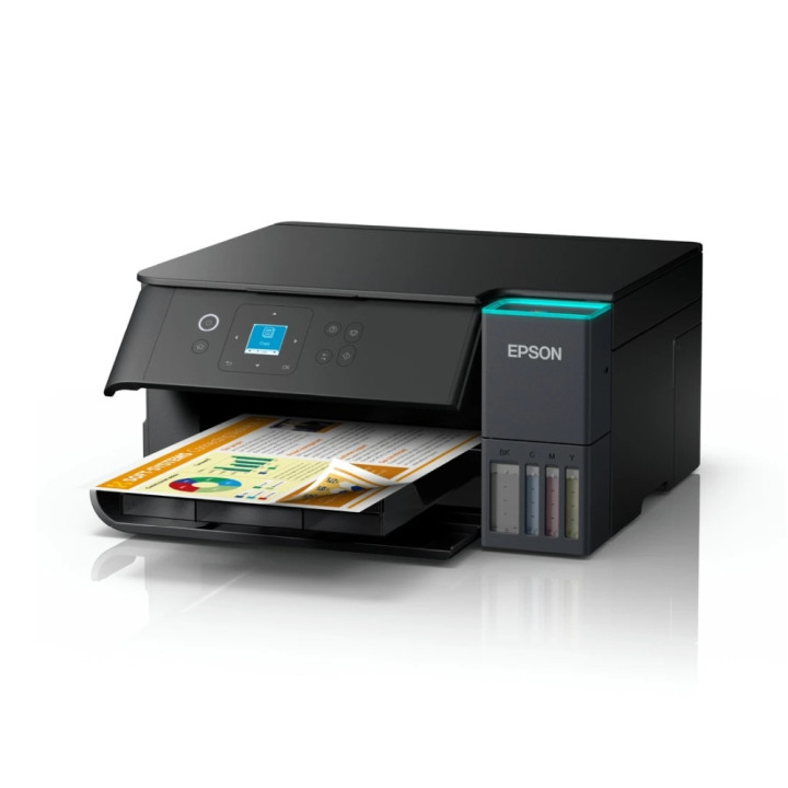 Мастилоструйно многофункционално устройство Epson EcoTank L4360, Print/Copy/Scan, 33ppm ч/б, 20ppm цветно, Wi-Fi - C11CL41408 - 