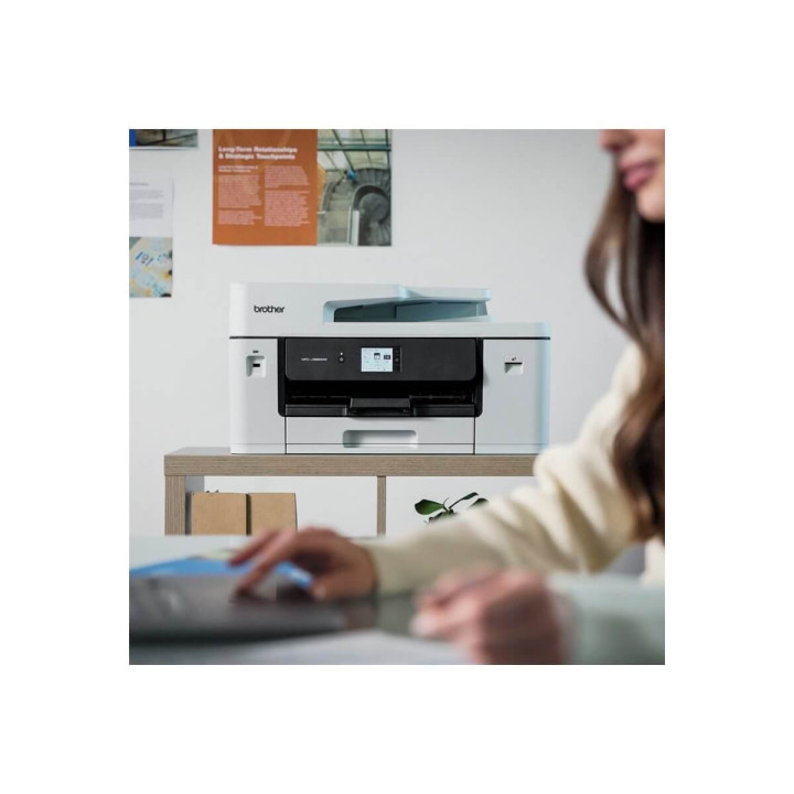 Мастилоструйно многофункционално устройство Brother MFC-J3660DWYJ1, Print/Copy/Scan/Fax, 31 ipm, Wi-Fi, ADF - MFCJ3660DWYJ1 - 3