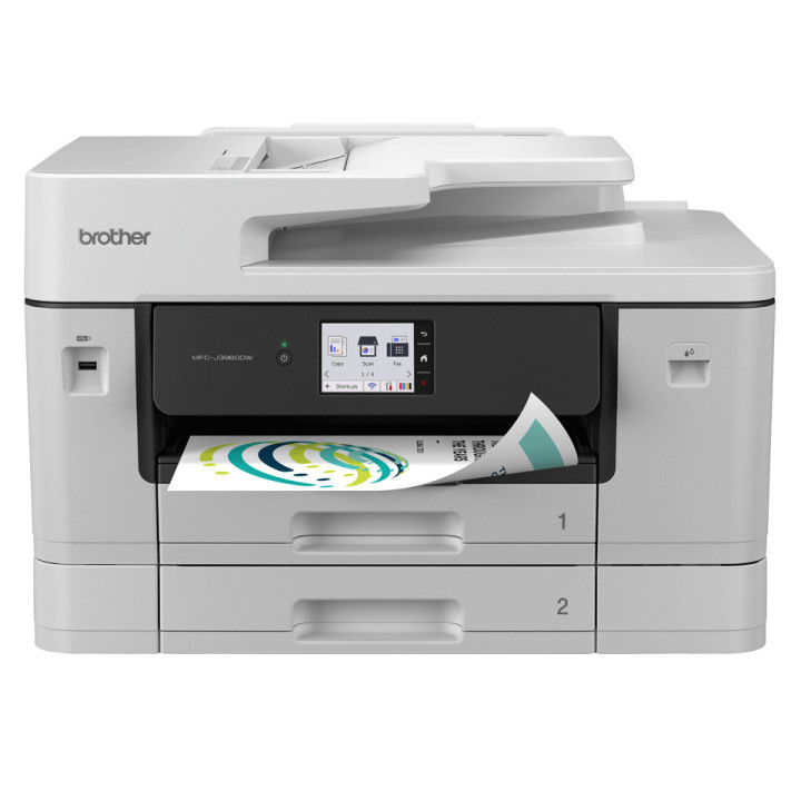 Мастилоструйно многофункционално устройство Brother MFC-J3960DWYJ1, Print/Copy/Scan/Fax, A3, 31 ipm, Wi-Fi - MFCJ3960DWYJ1 - 5