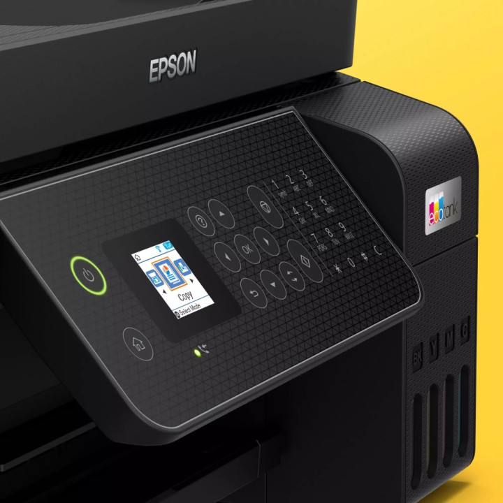 Мастилоструйно многофункционално устройство Epson EcoTank L5310, WiFi, Print/Copy/Scan/Fax, 33ppm черно, 15ppm цветно - C11CJ654