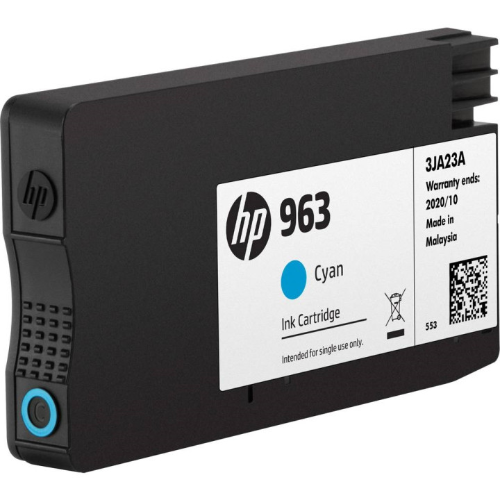 Консуматив HP 963, Cyan, ~700 страници - 3JA23AE - 1