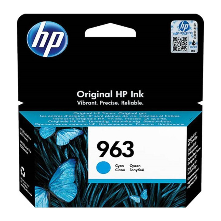 Консуматив HP 963, Cyan, ~700 страници - 3JA23AE - 2