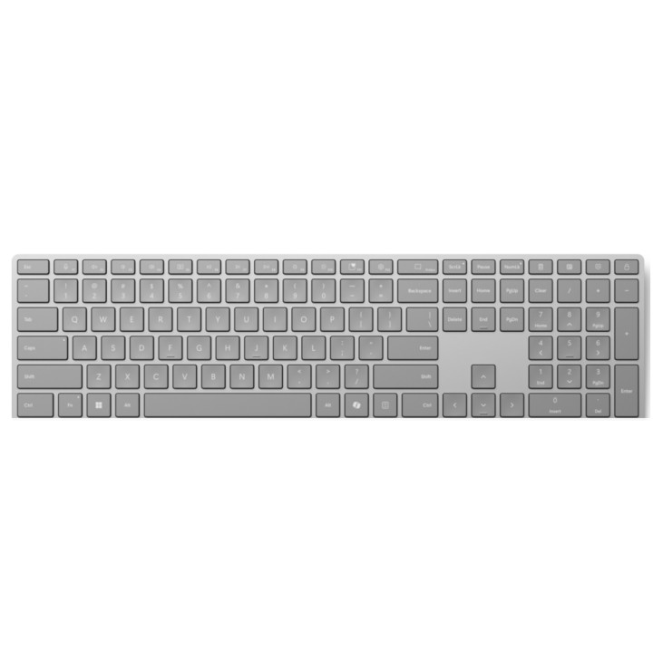 Bluetooth клавиатура Microsoft Surface Keyboard 2, безжична, английска разпределение, сива - EP2-04152 - 1