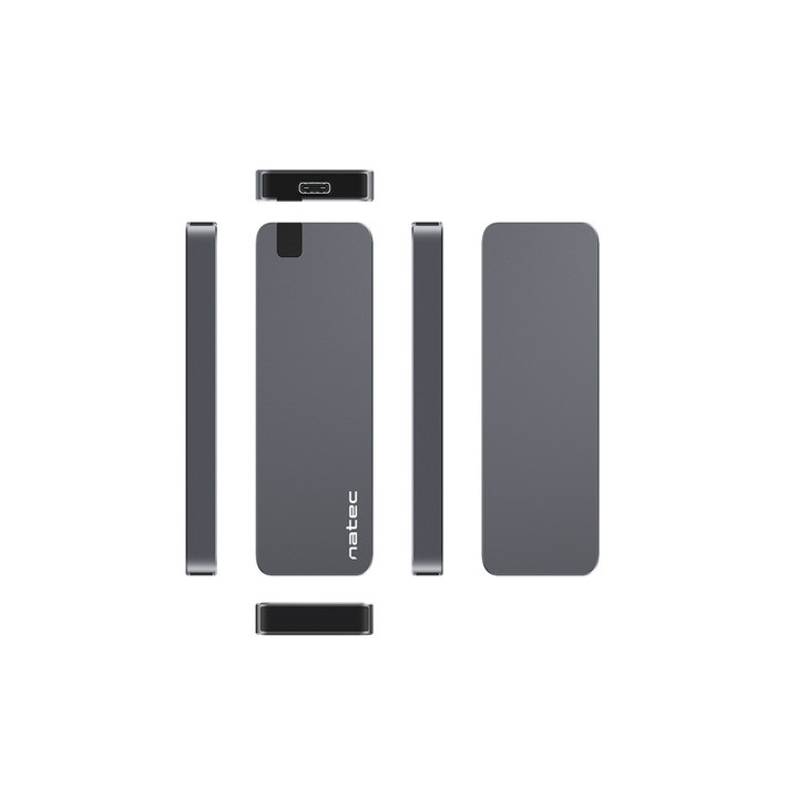 Кутия за твърд диск Natec Rhino, M.2 NVMe, USB-C 3.1 Gen 2, алуминий - NKZ-1953 - 4