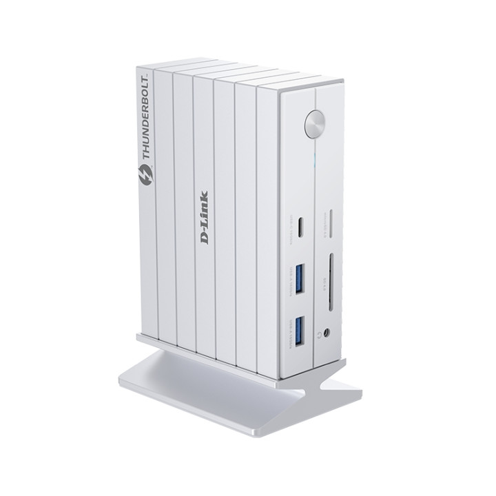 Докинг станция D-Link 14-in-1 Thunderbolt 4 Docking Station, HDMI 2.1, DP 1.4, 3x USB 3.1, 3x USB 2.0, RJ45, SD/microSD, 135W - 