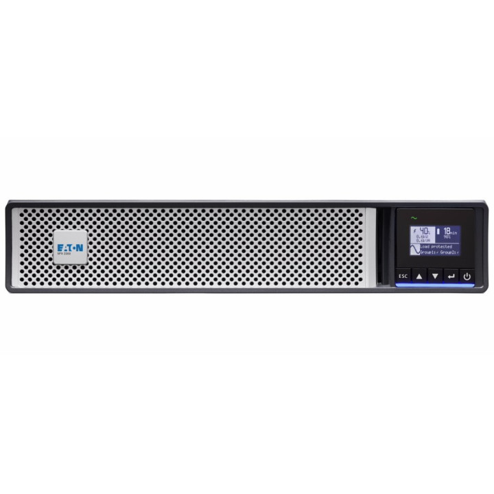 Непрекъсваем ТЗИ Eaton 5PX 2200i RT2U G2, 2200VA/2200W, Line-Interactive, 10 извода - 5PX2200IRT2UG2 - 1