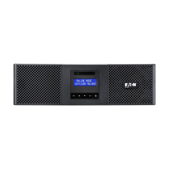 Непрекъсваем ТЗИ Eaton 9E 6000i Rack3U, 6000VA/5400W, Online Double-Conversion, Hot-Swappable Batteries - 9E6KIR - 1