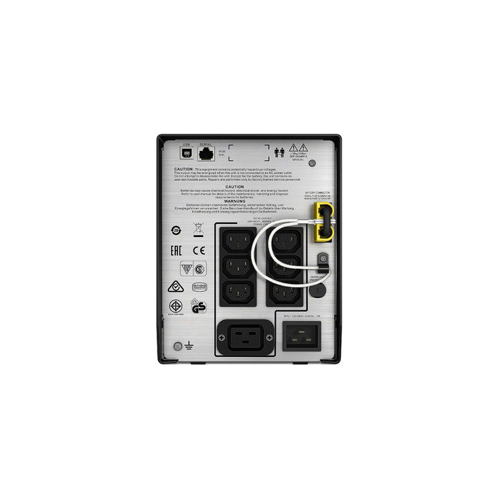 Непрекъсваем ТЗИ APC Smart-UPS C, 2000VA/1300W, LCD, Line-Interactive - SMC2000I - 2