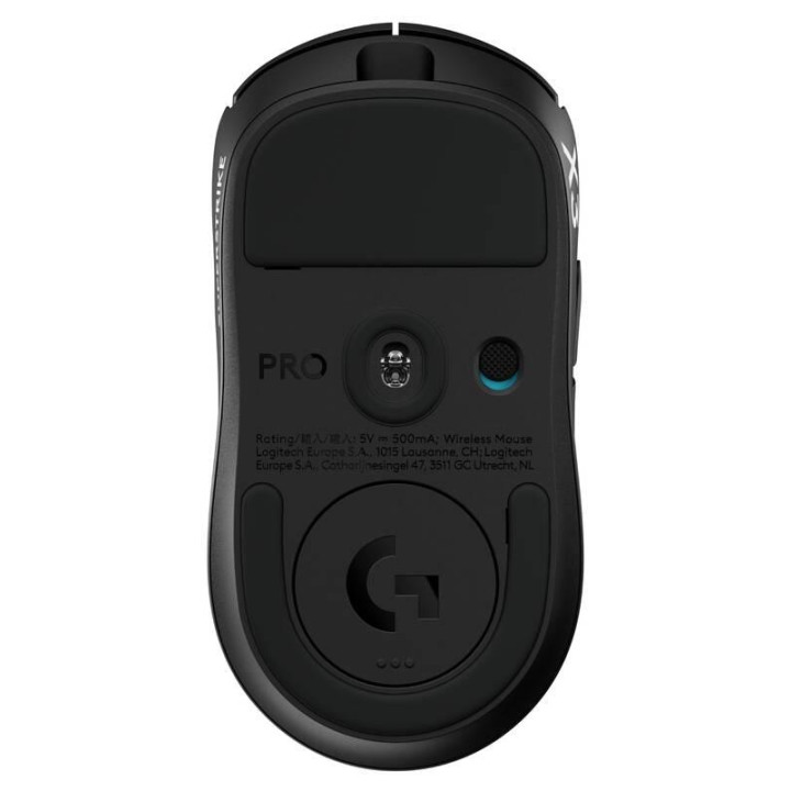 Безжична геймърска мишка Logitech G Pro X3 Superstrike, 48000 DPI, HERO 2, Черна - 910-007878 - 16