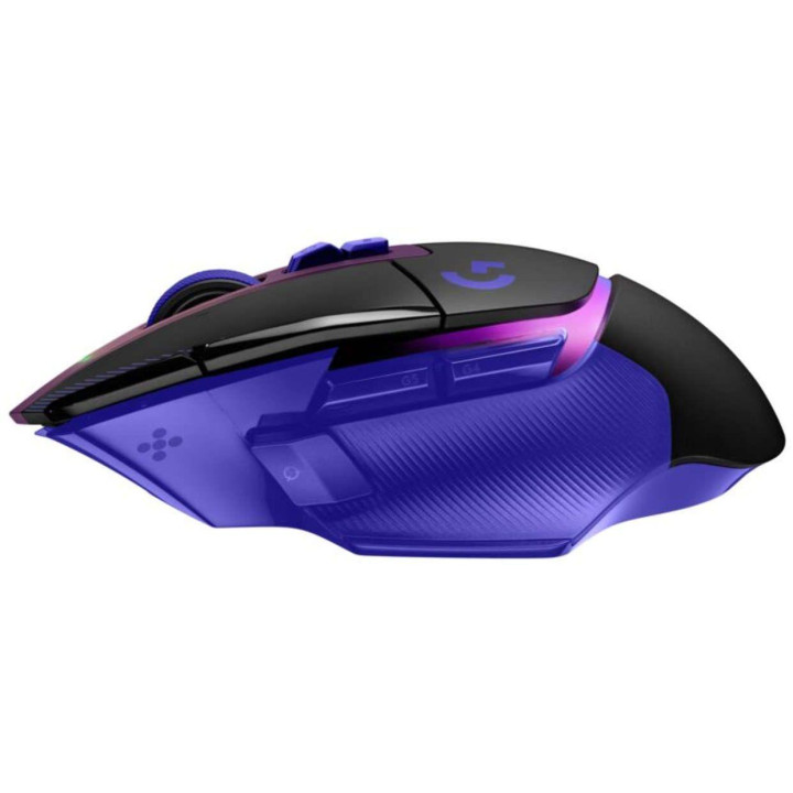 Безжична геймърска мишка Logitech G502 X Plus Lightsync RGB, 44000 dpi, Dark Lilac - 910-007810 - 5